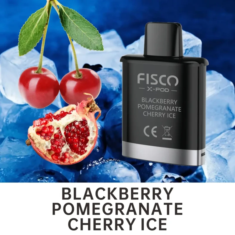 Blackberry Pomegranate Cherry Ice