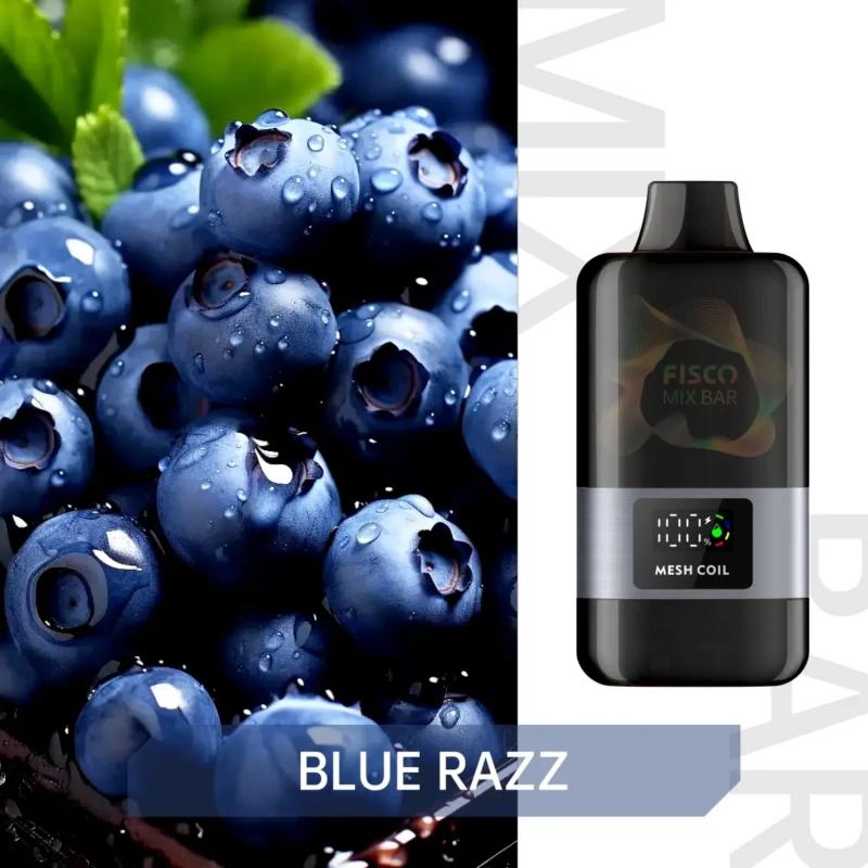 Welcome to Flatsome 1 FISCO Mix Bar 12000 BLUE RAZZ