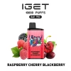IGET BAR PRO RASPBERRY CHERRY BLACKBERRY 55 IGET BAR PRO RASPBERRY CHERRY BLACKBERRY