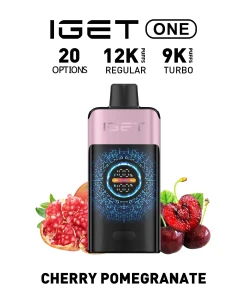 IGET ONE Vape 12000 PUFFS CHERRY POMEGRANATE