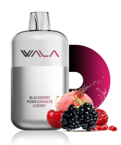WALA POP Blackberry Pomegranate Cherry 10000 Puffs Device